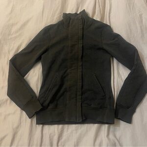 Lululemon Olive Green Full Zip Slalom Jacket Size M